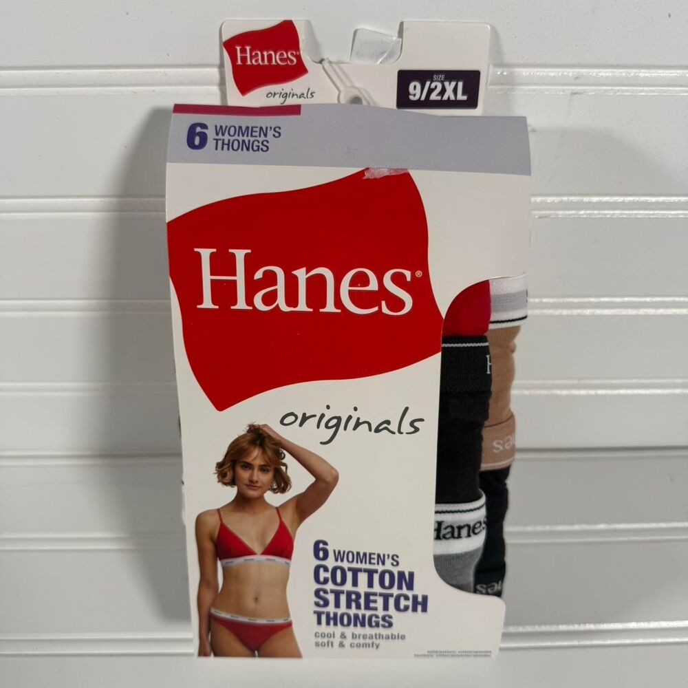 New Hanes Thongs